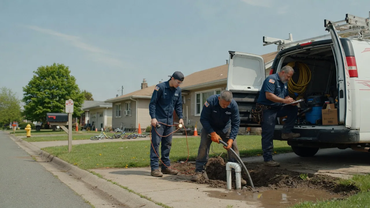 Slab Leak Detection in Birchdale, MN near me